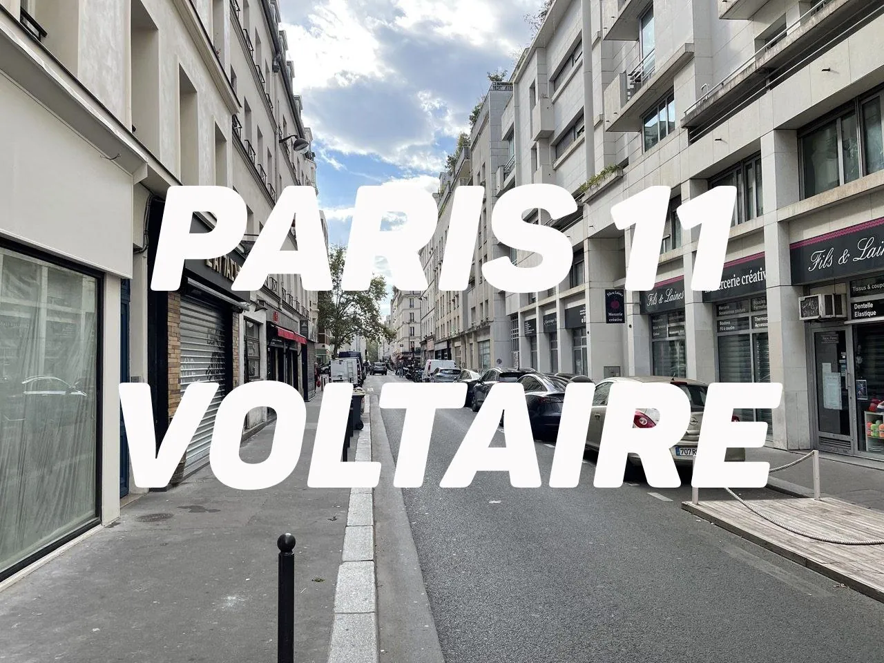 Fonds de commerce restauration à vendre Paris 11ème - Emplacement idéal avec terrasse 