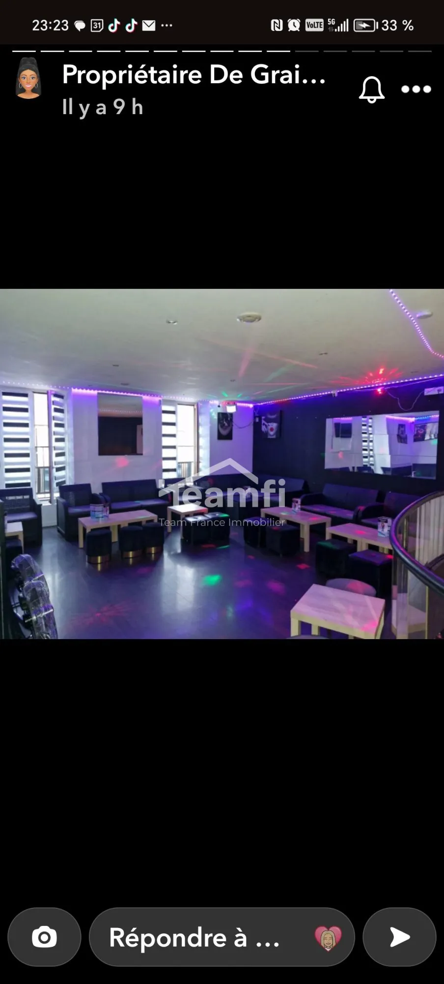 Fonds de commerce à vendre à Roanne - Bar, pub, karaoké avec licence 4 