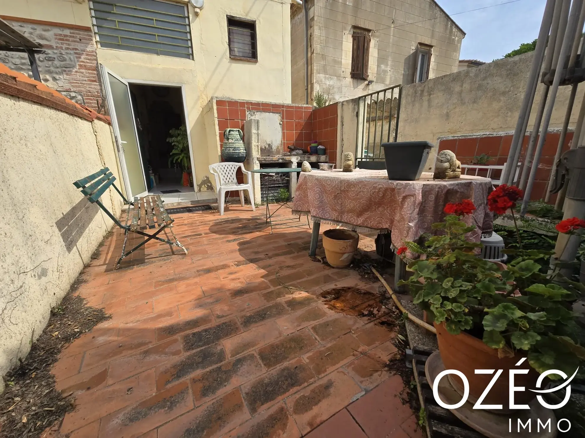 Appartement T4 à vendre avec jardin et terrasse à Perpignan 