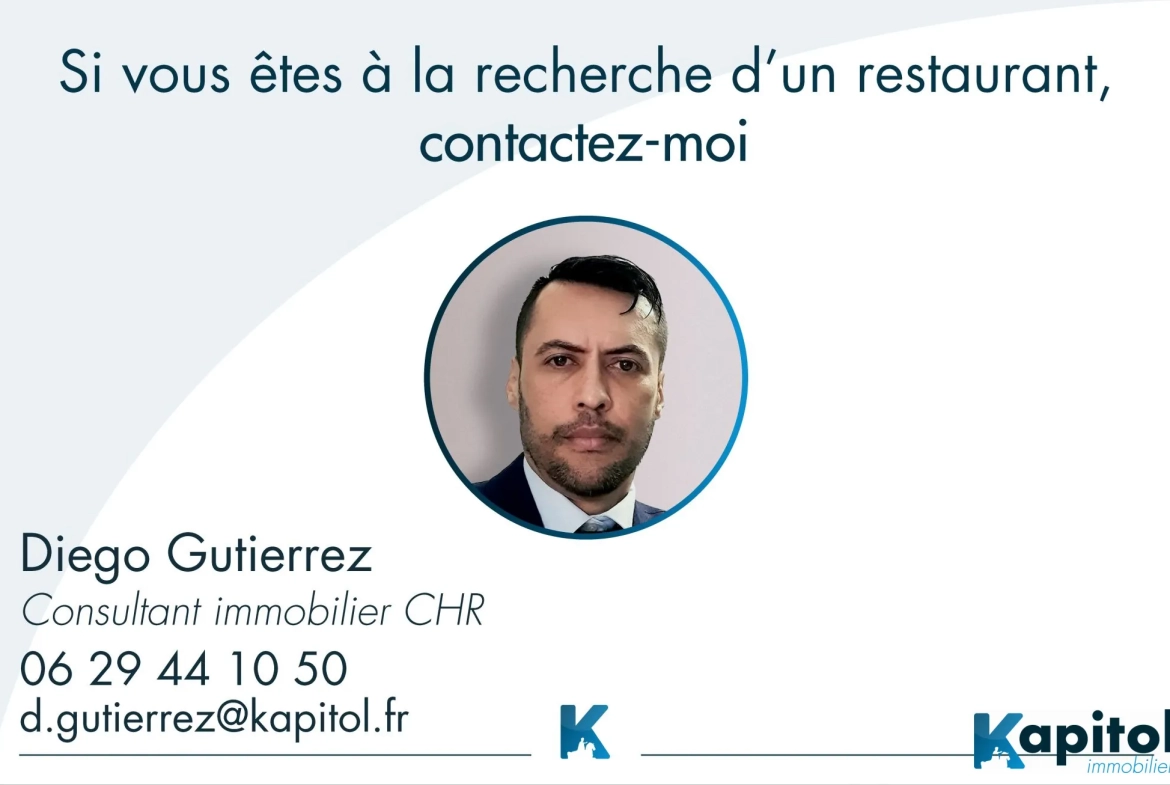 Fonds de commerce restauration rapide à vendre à Paris 10 avec extraction 