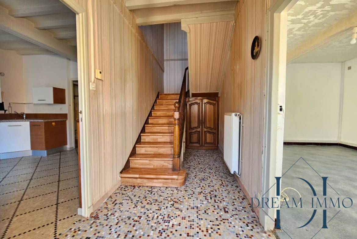 Maison de village lumineuse avec jardin et appartement indépendant à Maubourguet 