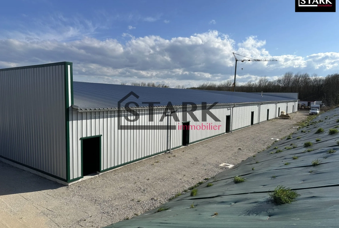 Bâtiments professionnels neufs à Saulnot - Espace modulable et sécurisé 