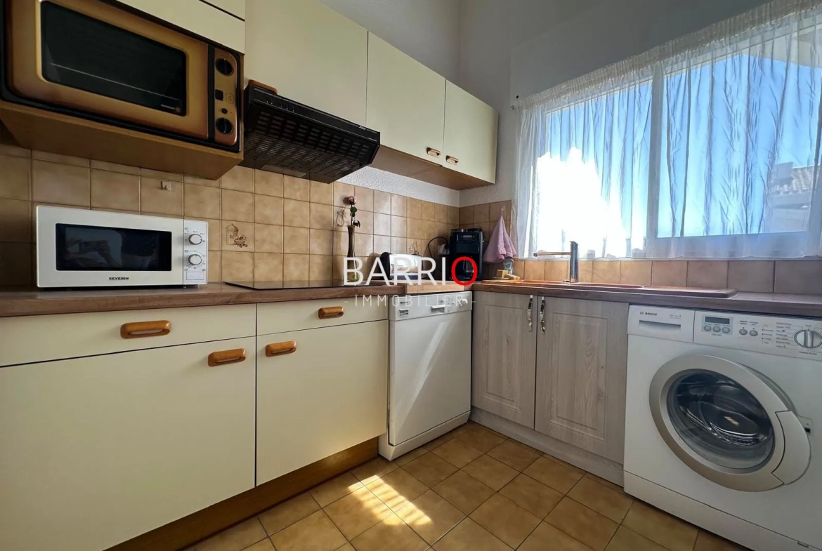 Vente d'un appartement T2 avec balcon et parking à Argeles-sur-Mer 