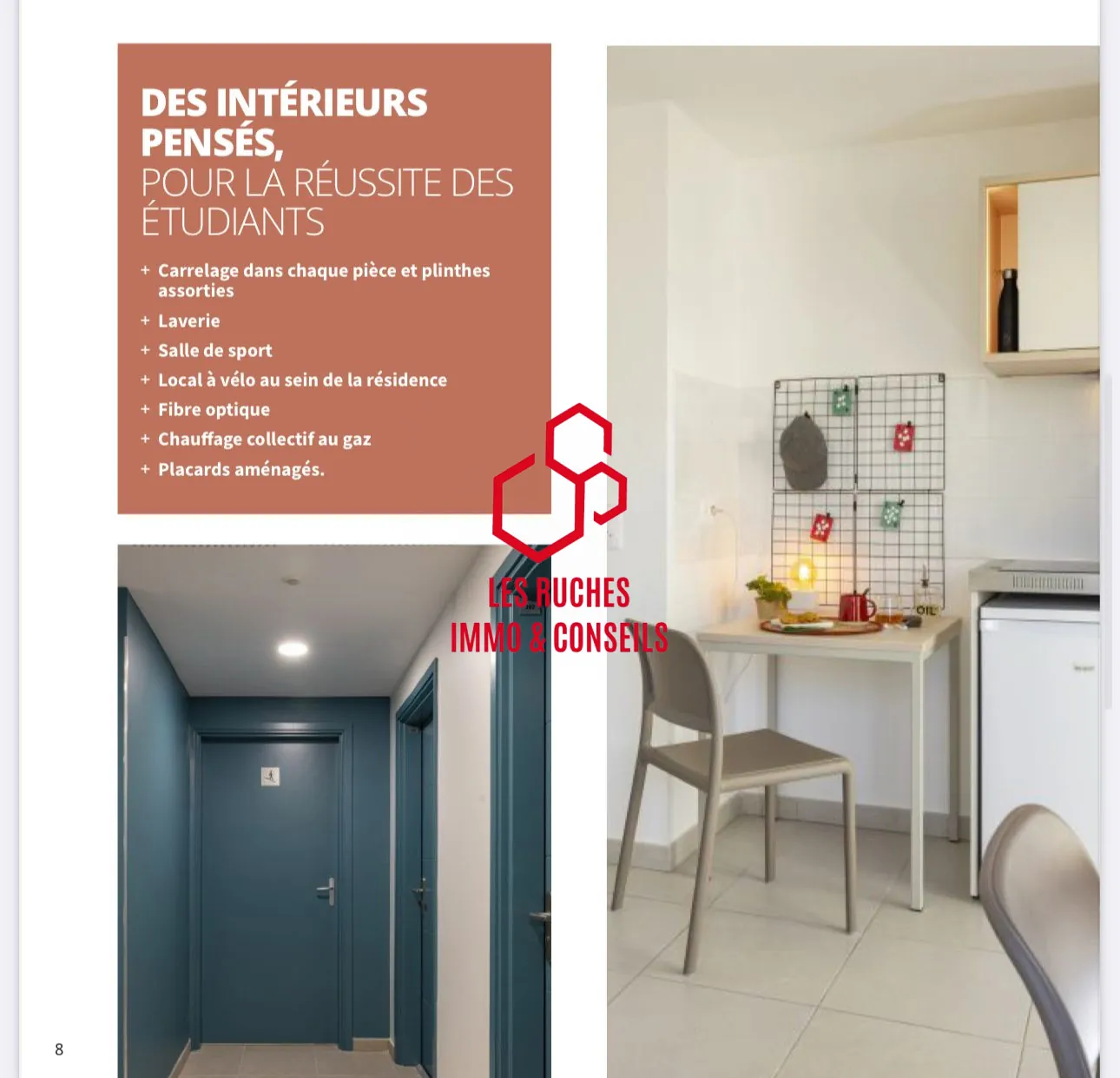 Appartement T1 de 22,96 m² à vendre à Nice, centre-ville proche commodités 