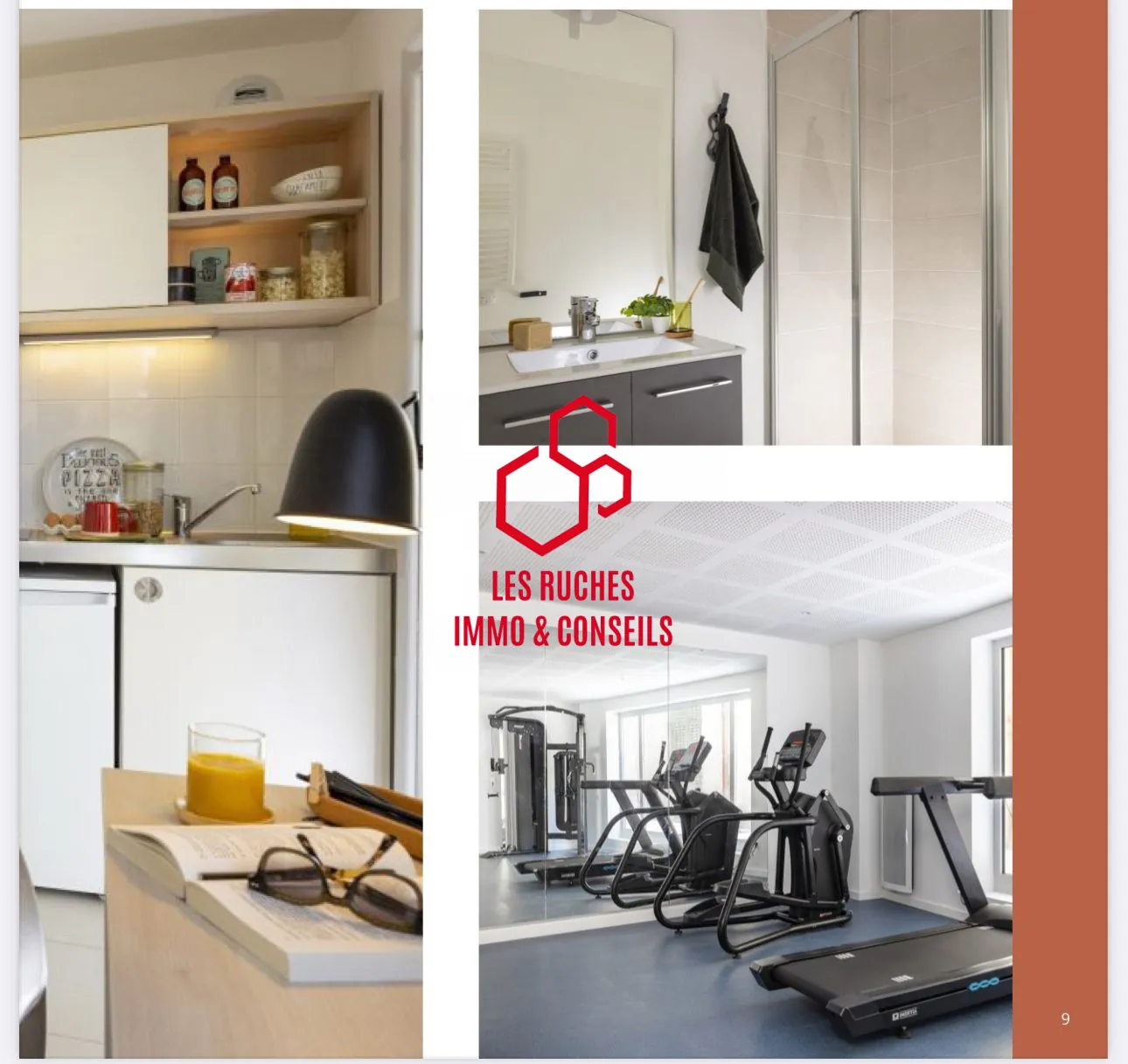 Appartement T1 de 22,96 m² à vendre à Nice, centre-ville proche commodités 