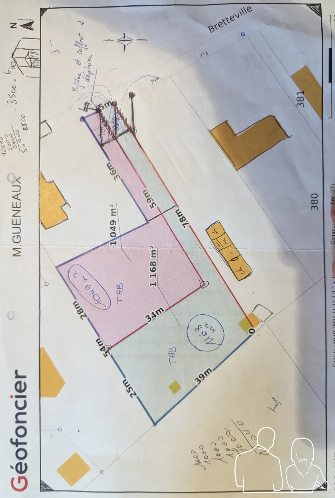 Terrain constructible à Foulbec (Eure) - Viabilisé et plat, 1168 m² 