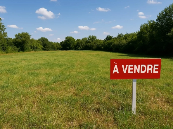 Terrain constructible à Surzur de 462 m² avec facilité d'accès aux commodités