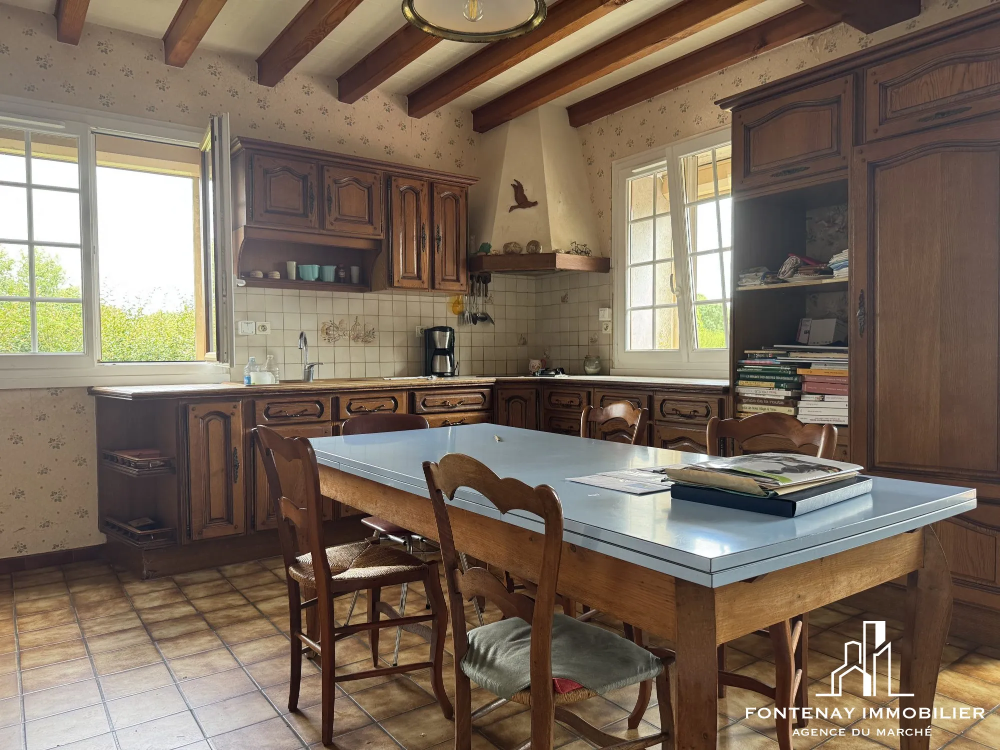 Belle maison de campagne avec terrain à Saint-Sulpice-en-Pareds – 152,94 m² 