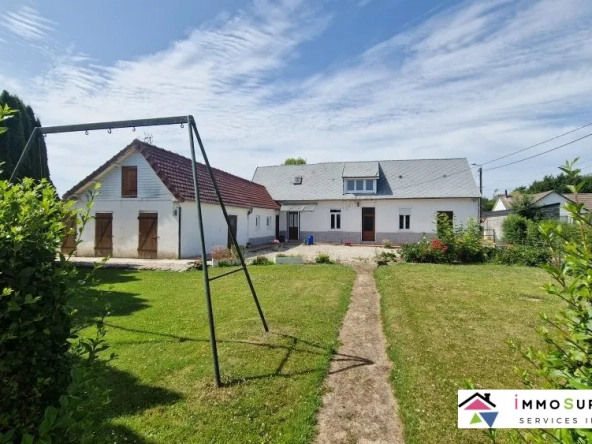 Maison ancienne à rénover de 118 m² avec jardin à Ivergny