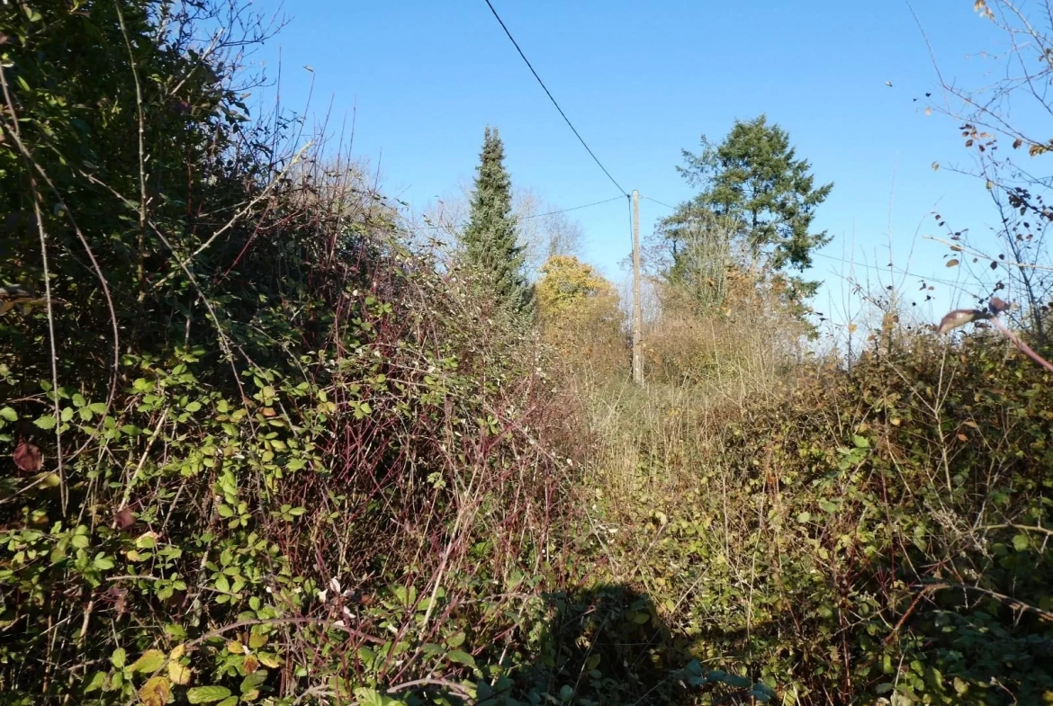 Terrain à vendre à Neuville-sur-Touques de 1 444 m² avec risque disponible 