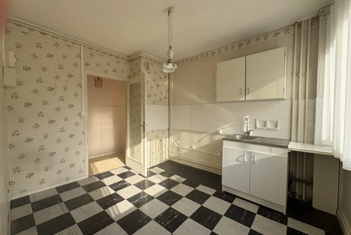 Appartement 3 pièces à vendre à Clermont-Ferrand, centre-ville, 56,58 m² 