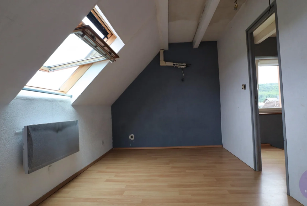 Appartement traversant lumineux de 70,40 m² avec loggia à Gresswiller 
