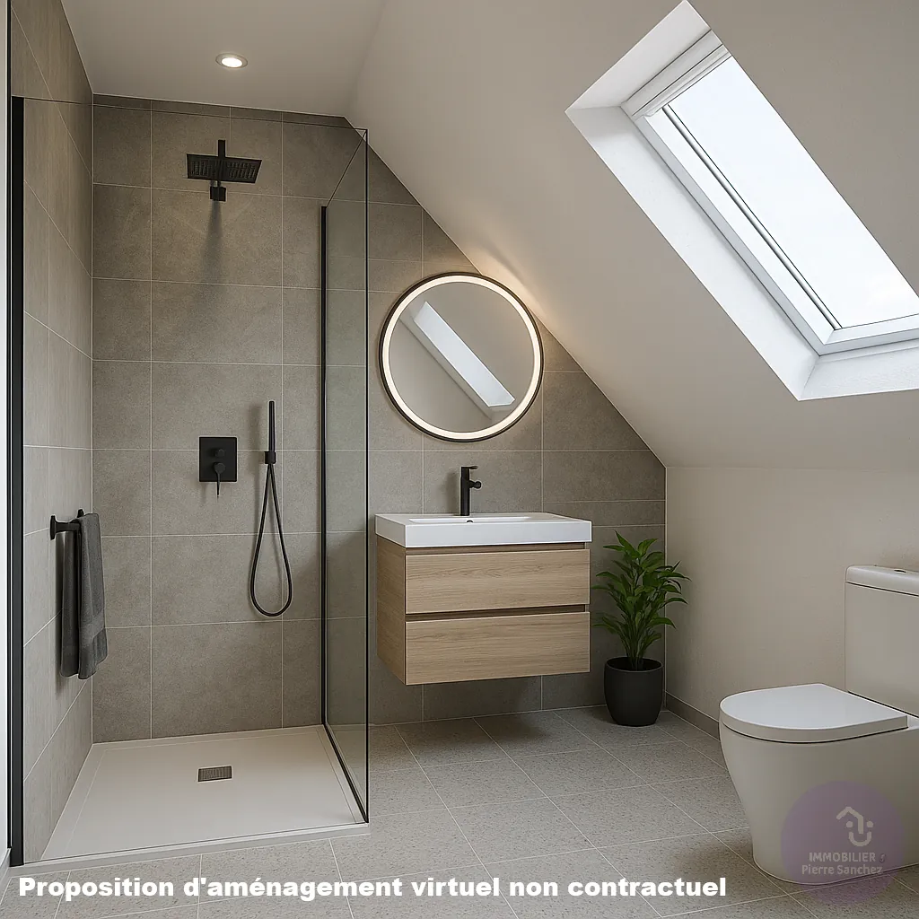 Appartement traversant lumineux de 70,40 m² avec loggia à Gresswiller 