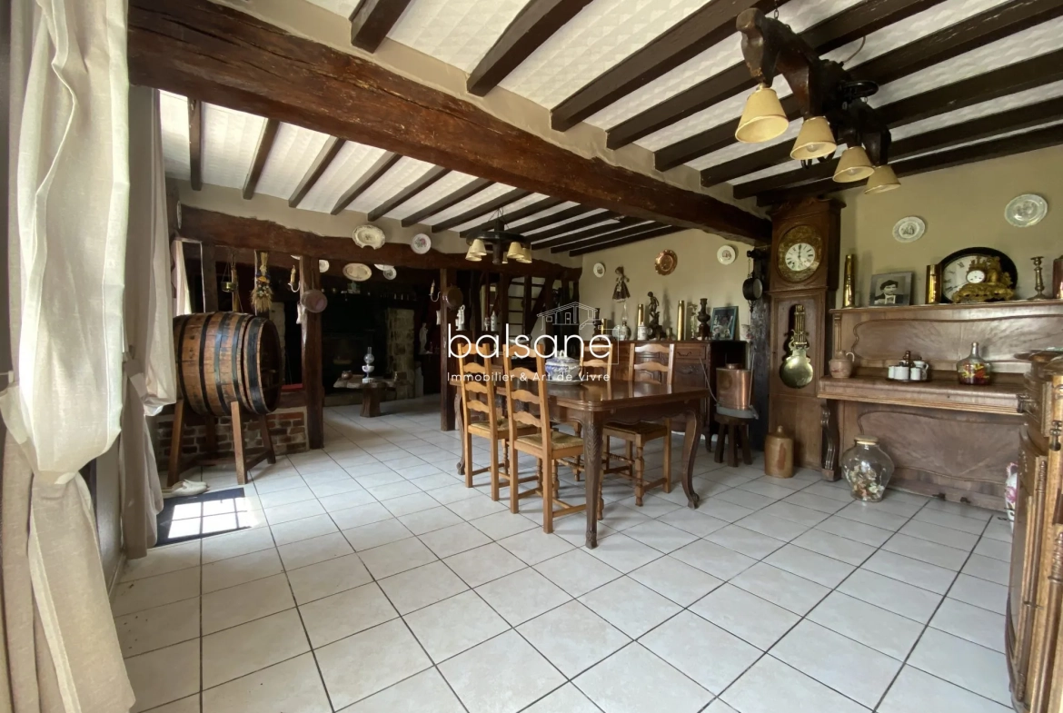 Maison normande en colombage à vendre à 15 min de la mer 