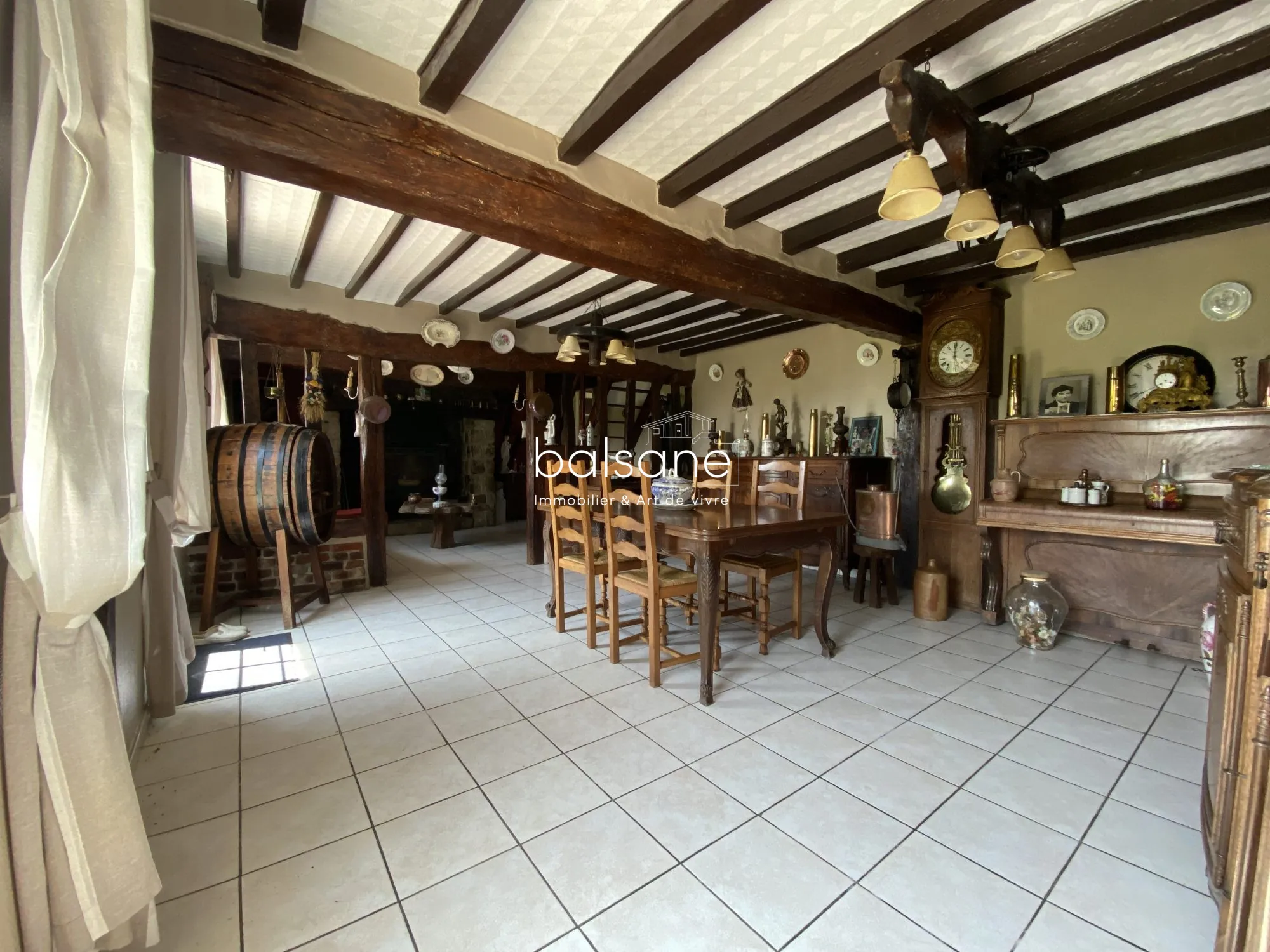 Maison normande en colombage à vendre à 15 min de la mer 