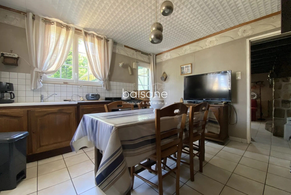 Maison normande en colombage à vendre à 15 min de la mer 
