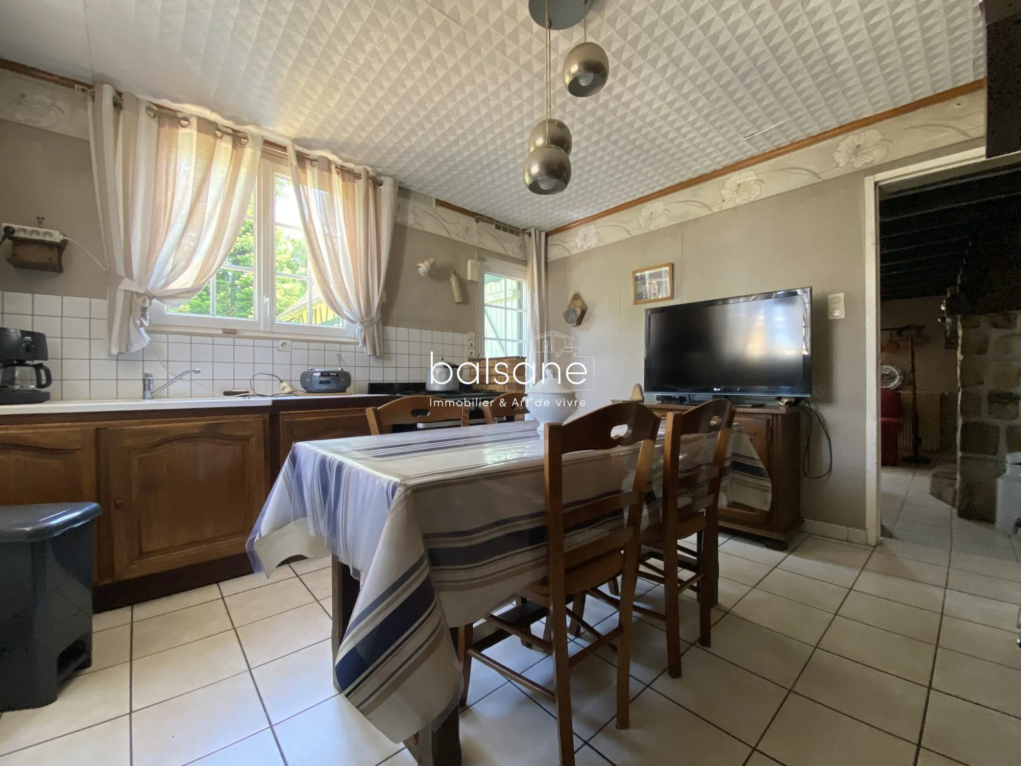 Maison normande en colombage à vendre à 15 min de la mer 