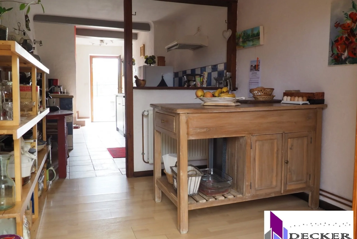 Maison rénovée de 121 m² avec dépendances et jardin à Schmittviller (57) 
