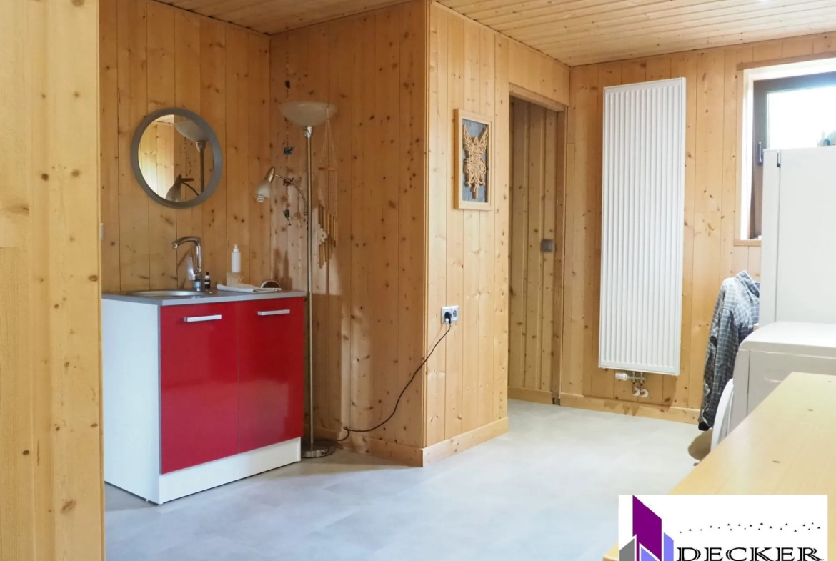Maison rénovée de 121 m² avec dépendances et jardin à Schmittviller (57) 