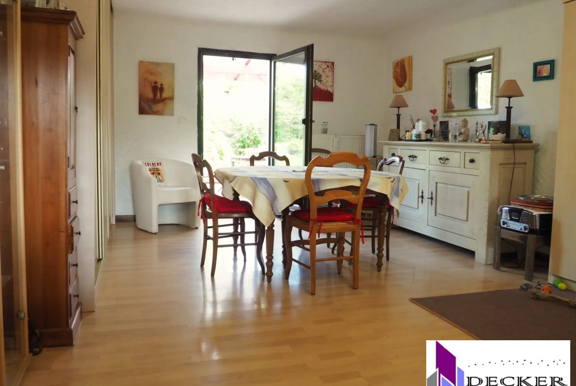 Maison rénovée de 121 m² avec dépendances et jardin à Schmittviller (57) 