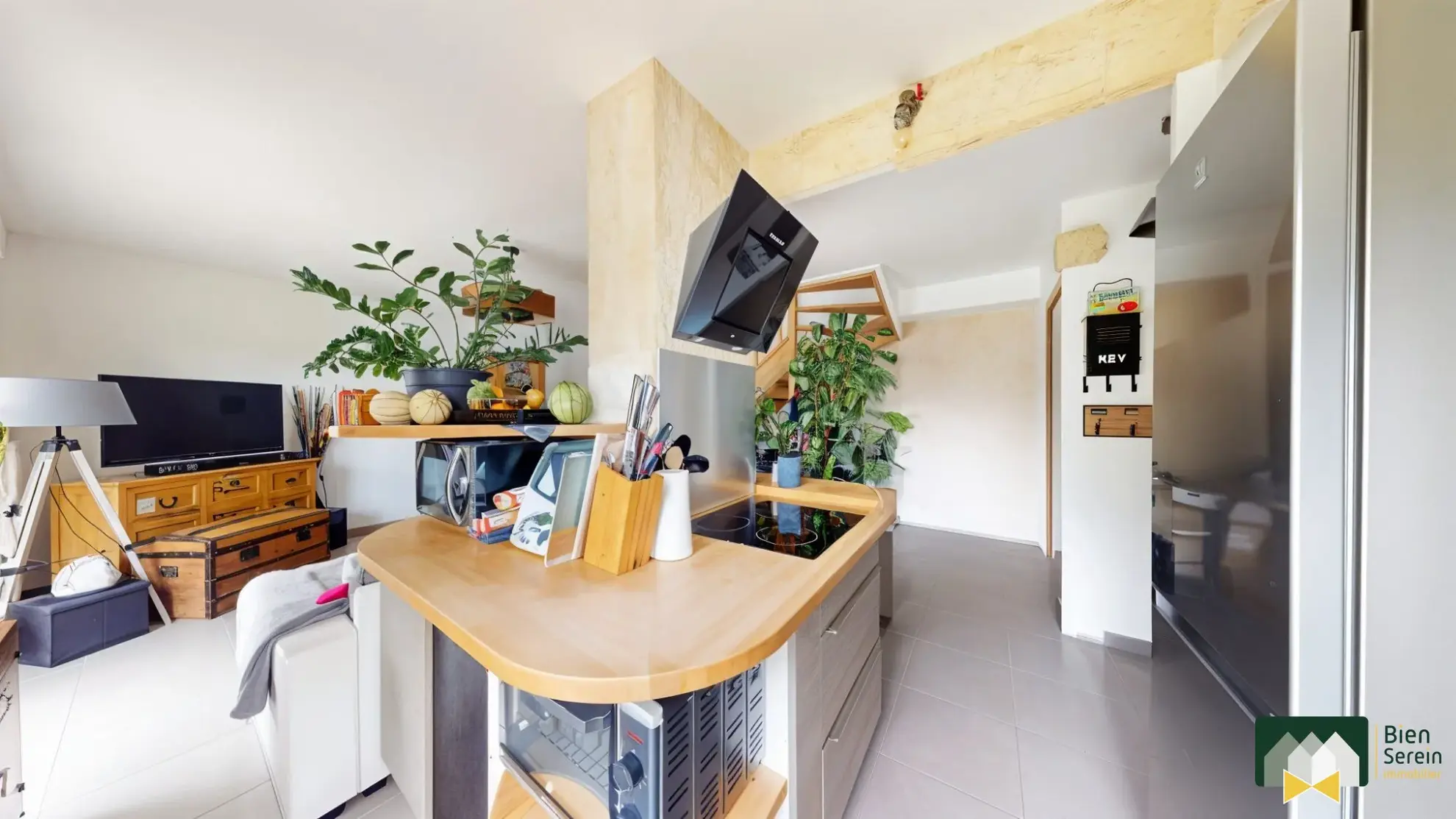 Appartement duplex avec jardin et terrasse à Chartres – Logement 3 pièces 