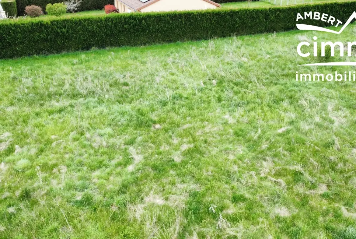 Terrain constructible à Marsac en Livradois - divisible et viabilisé, idéal pour construise ou investissement 