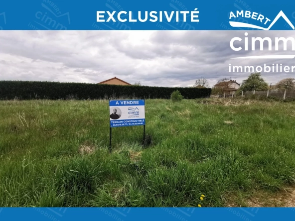 Terrain constructible à Marsac en Livradois - divisible et viabilisé, idéal pour construise ou investissement