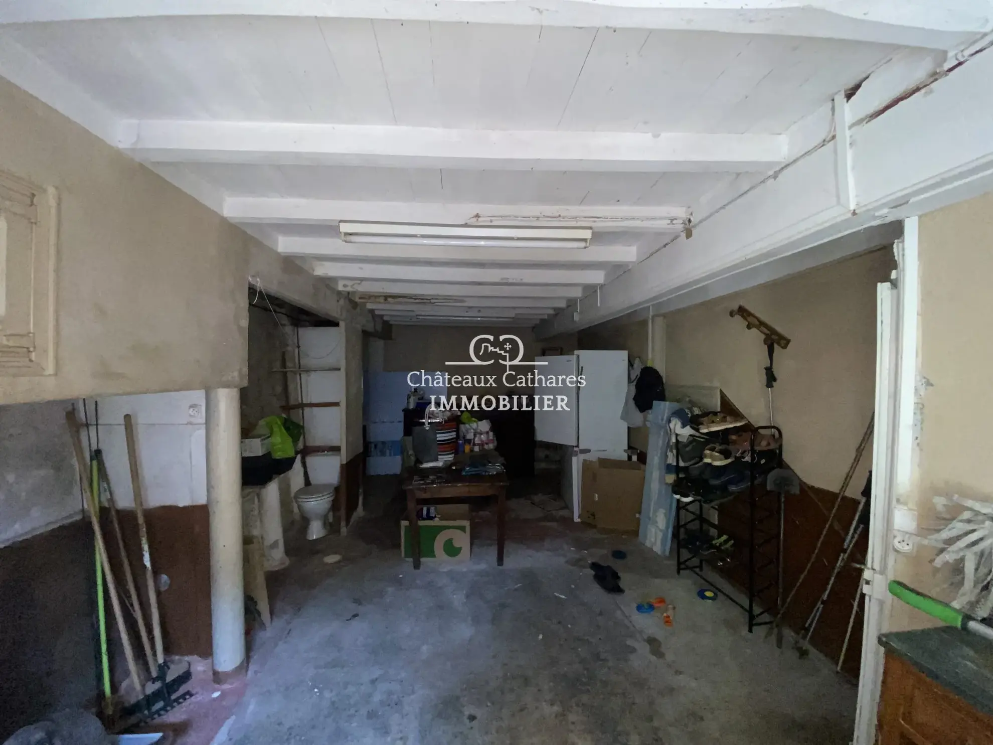 Maison de village à rénover avec grand potentiel à Salvezines - 110 m² 