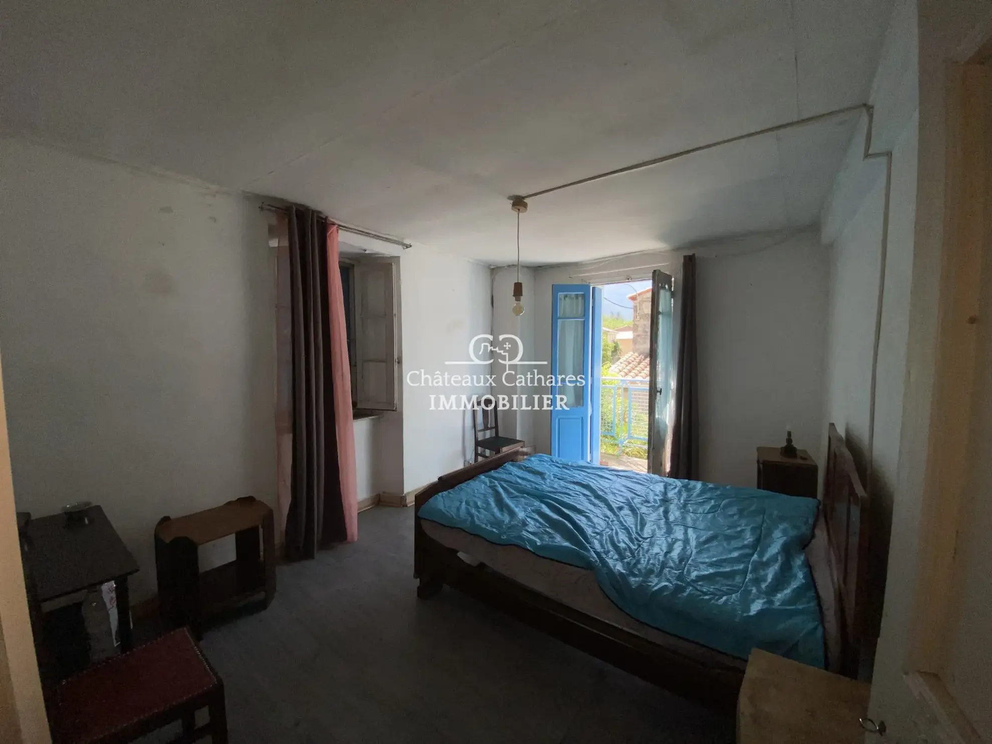 Maison de village à rénover avec grand potentiel à Salvezines - 110 m² 