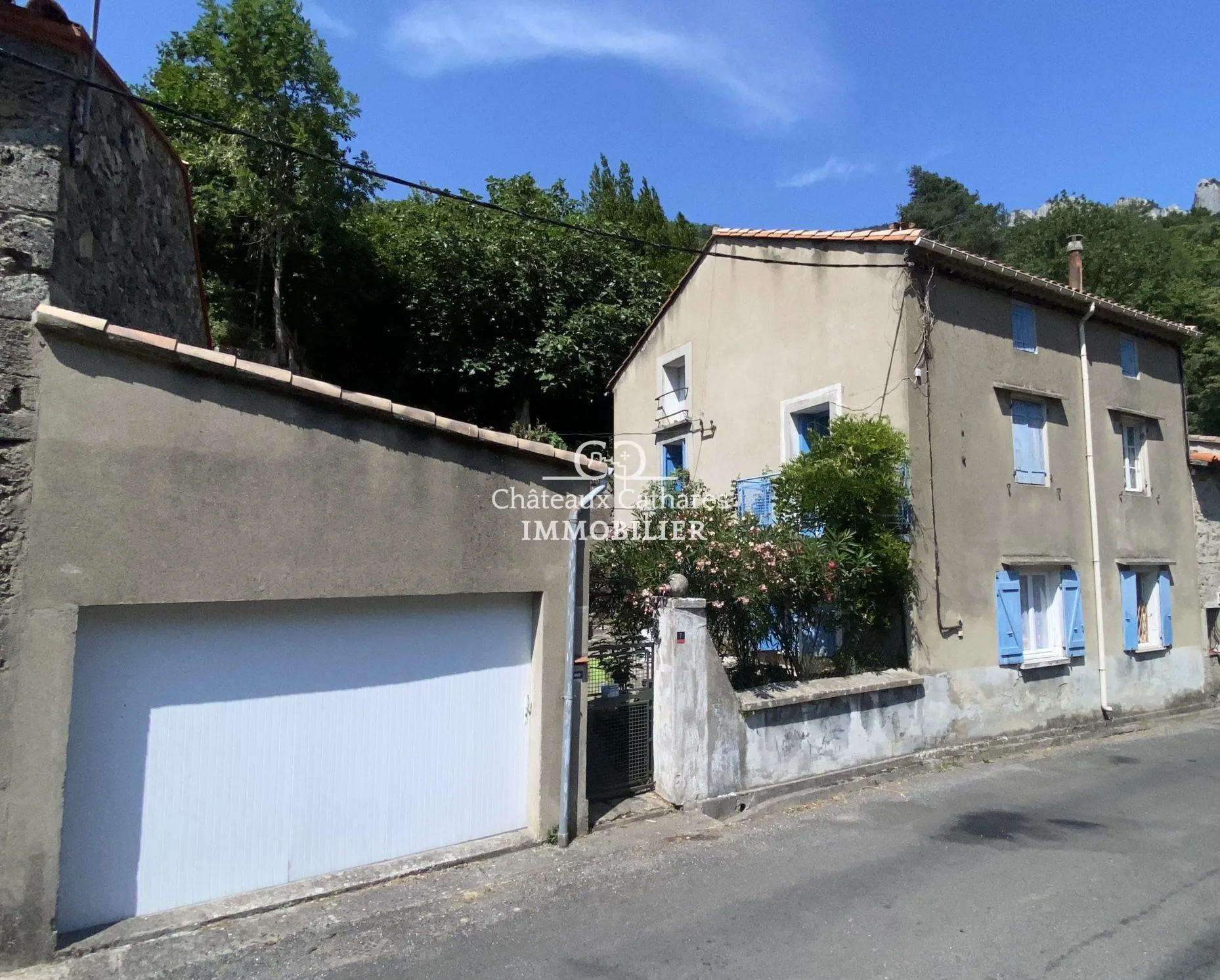 Maison de village à rénover avec grand potentiel à Salvezines - 110 m² 