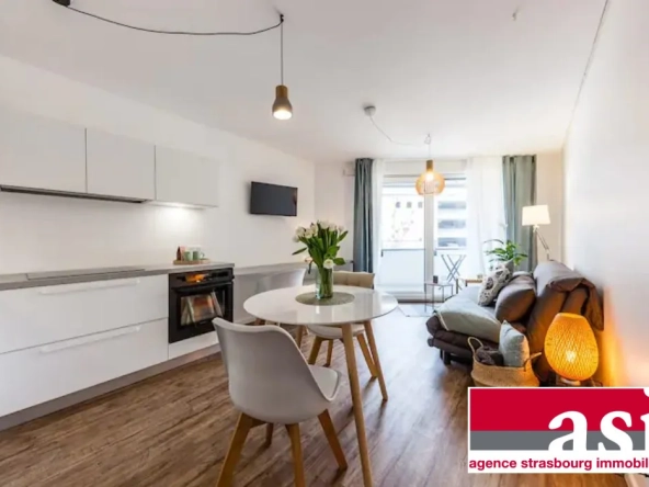 Appartement lumineux à vendre à Strasbourg proche gare et tram