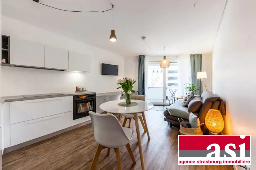 Appartement lumineux à vendre à Strasbourg proche gare et tram 