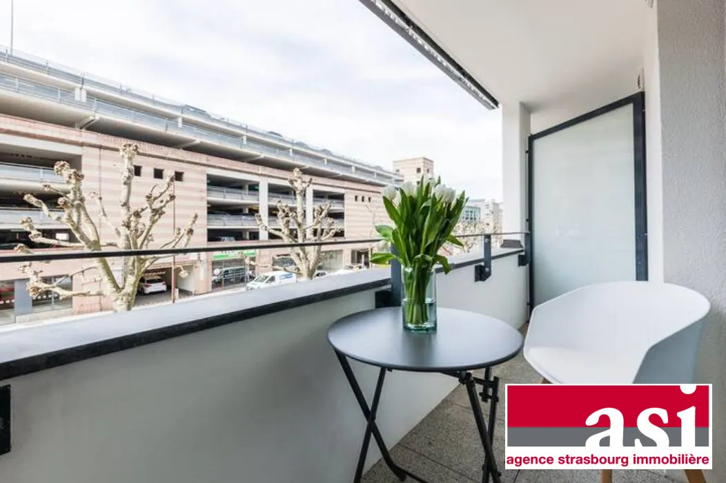 Appartement lumineux à vendre à Strasbourg proche gare et tram 