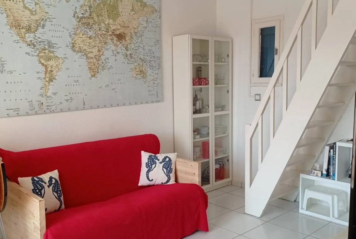 Appartement 2 pièces avec vue marina et piscine au Le Barcarès 