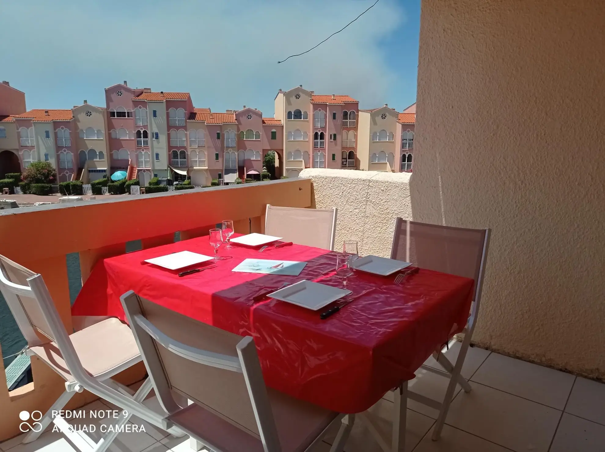 Appartement 2 pièces avec vue marina et piscine au Le Barcarès 