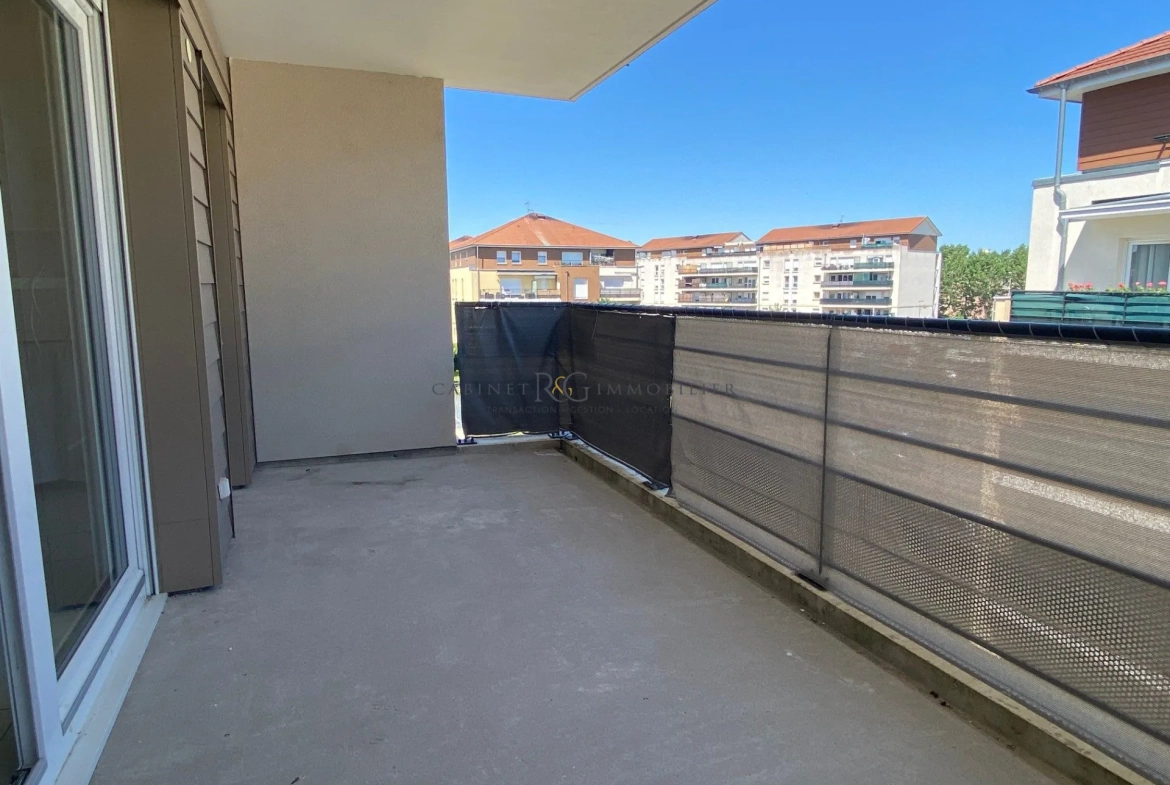 Appartment lumineux avec grand balcon à Woippy — Idéal investisseur ou premier achat 
