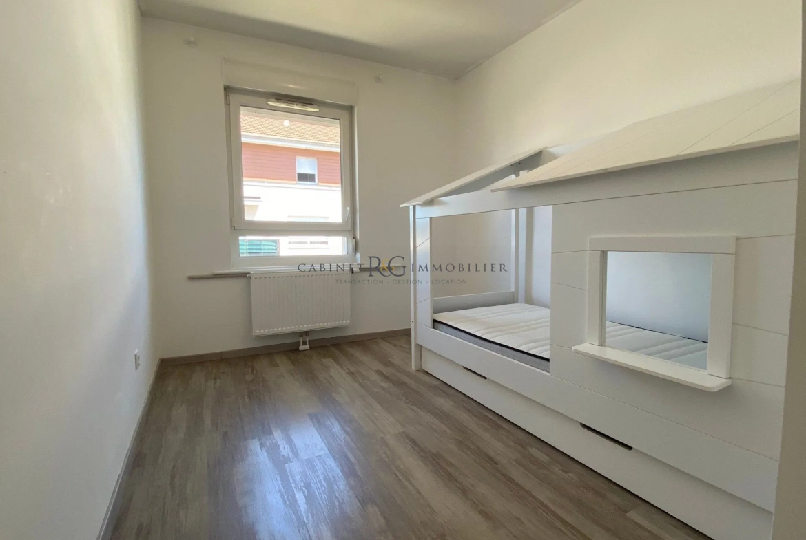 Appartment lumineux avec grand balcon à Woippy — Idéal investisseur ou premier achat 