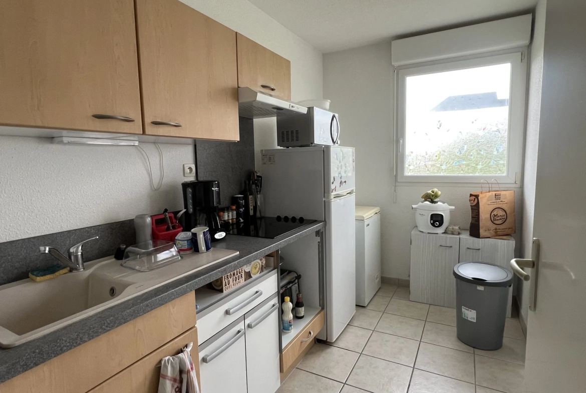 Appartement T2 lumineux de 50,72 m² à Argentan avec balcon et parking 