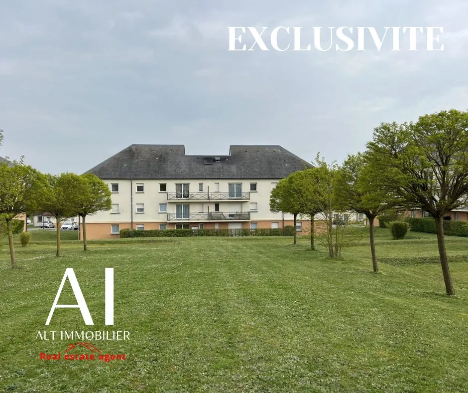 Appartement T2 lumineux de 50,72 m² à Argentan avec balcon et parking 