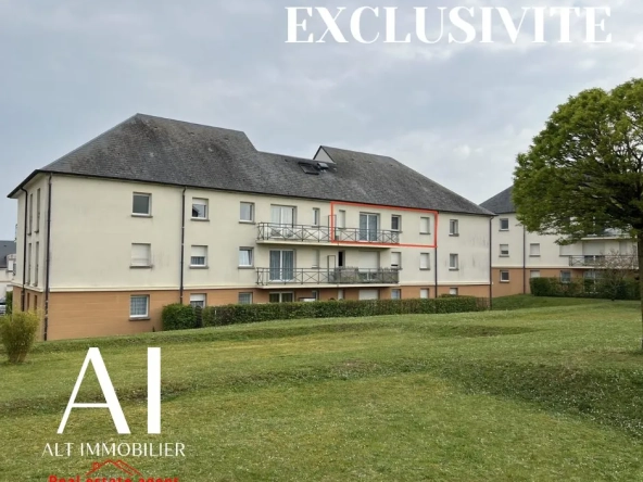Appartement T2 lumineux de 50,72 m² à Argentan avec balcon et parking