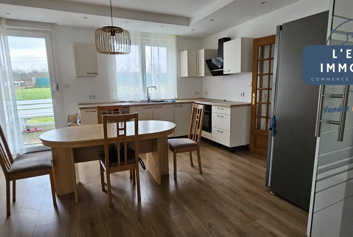 Maison individuelle rénovée avec grand terrain à Willerwald 