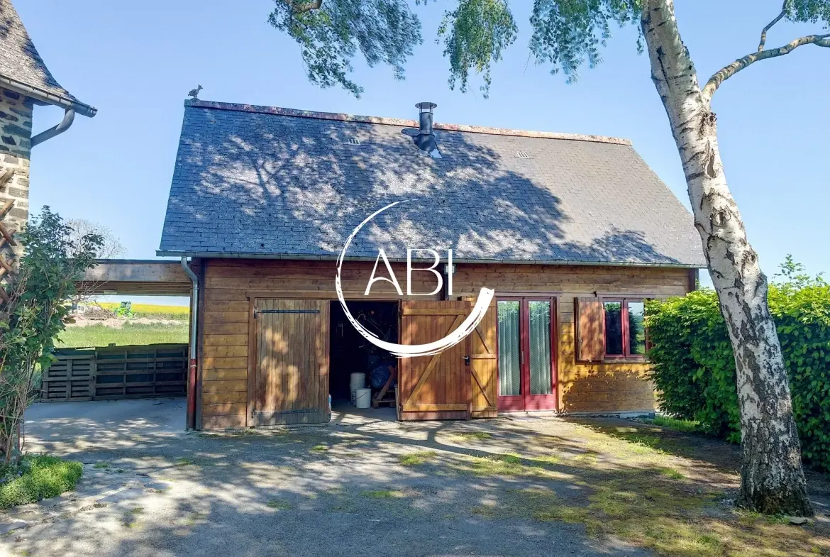 Maison en pierre de 146 m² avec dépendance à Thuboeuf, Nord-Mayenne 