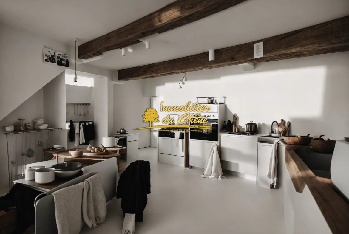 Après travaux transformation I.A Maison à vendre à Anjeux - 140 m², 4 chambres, jardin, confort et proximité 