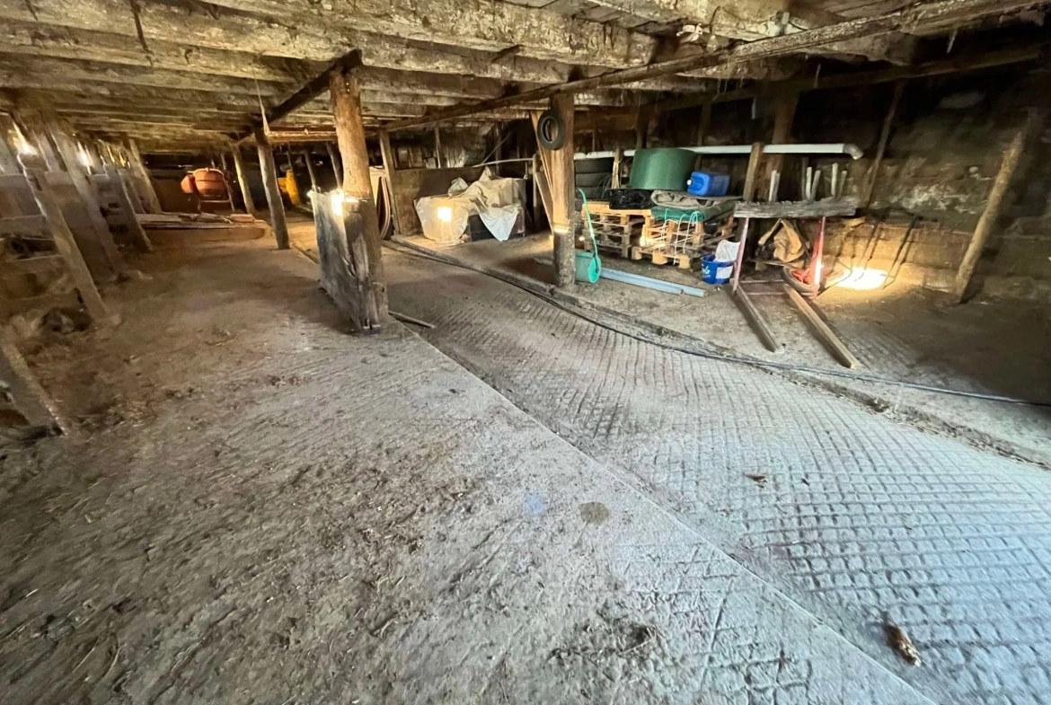 Ecurie Grande bâtisse en pierre à Champagnac - Possibilité de reconversion en habitation ou stockage 