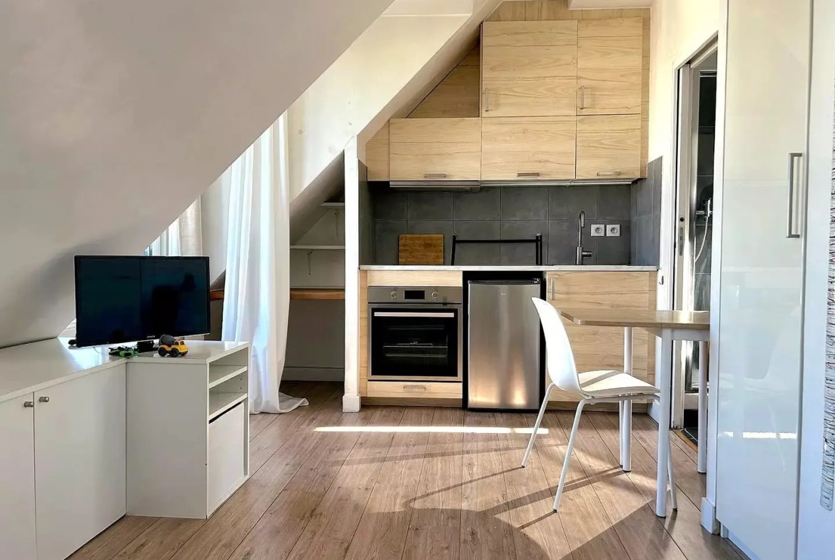 Studio lumineux et charmant à vendre près de Montmartre, Paris 9e 