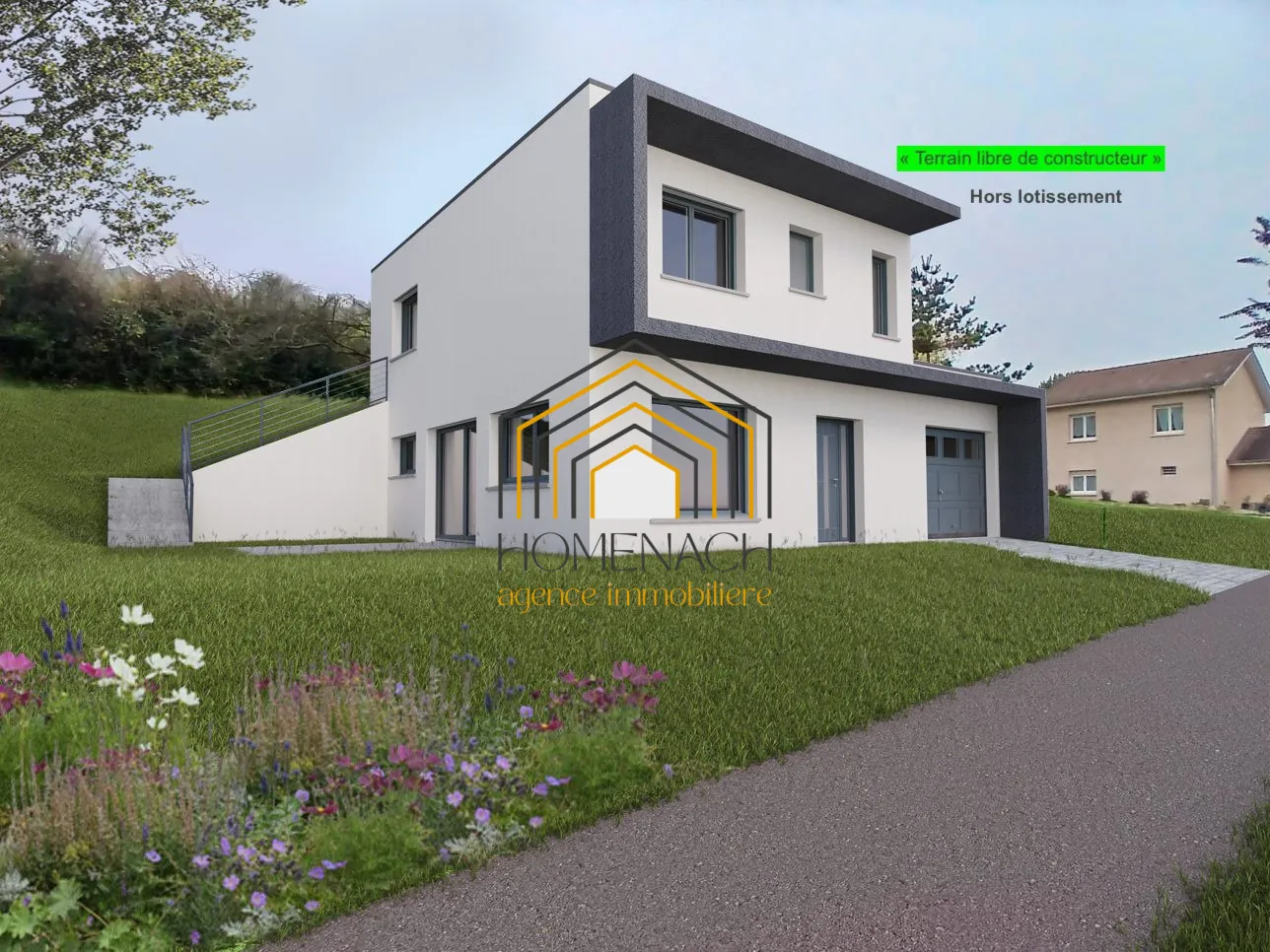 Terrain constructible de 974 m² à Saint-Victor de Cessieu, prêt à bâtir 