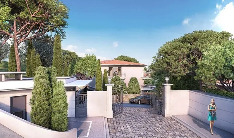 Garages de 14 m² en sous-sol à Le Cannet - Résidence de standing 