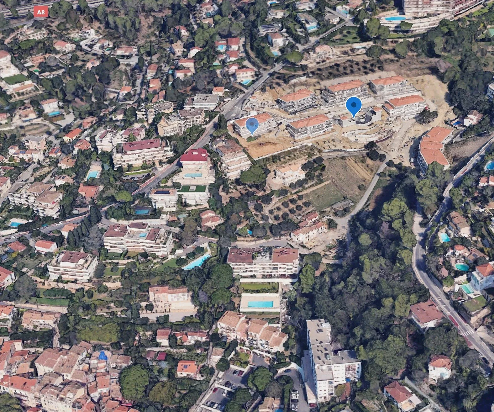 Garages de 14 m² en sous-sol à Le Cannet - Résidence de standing 
