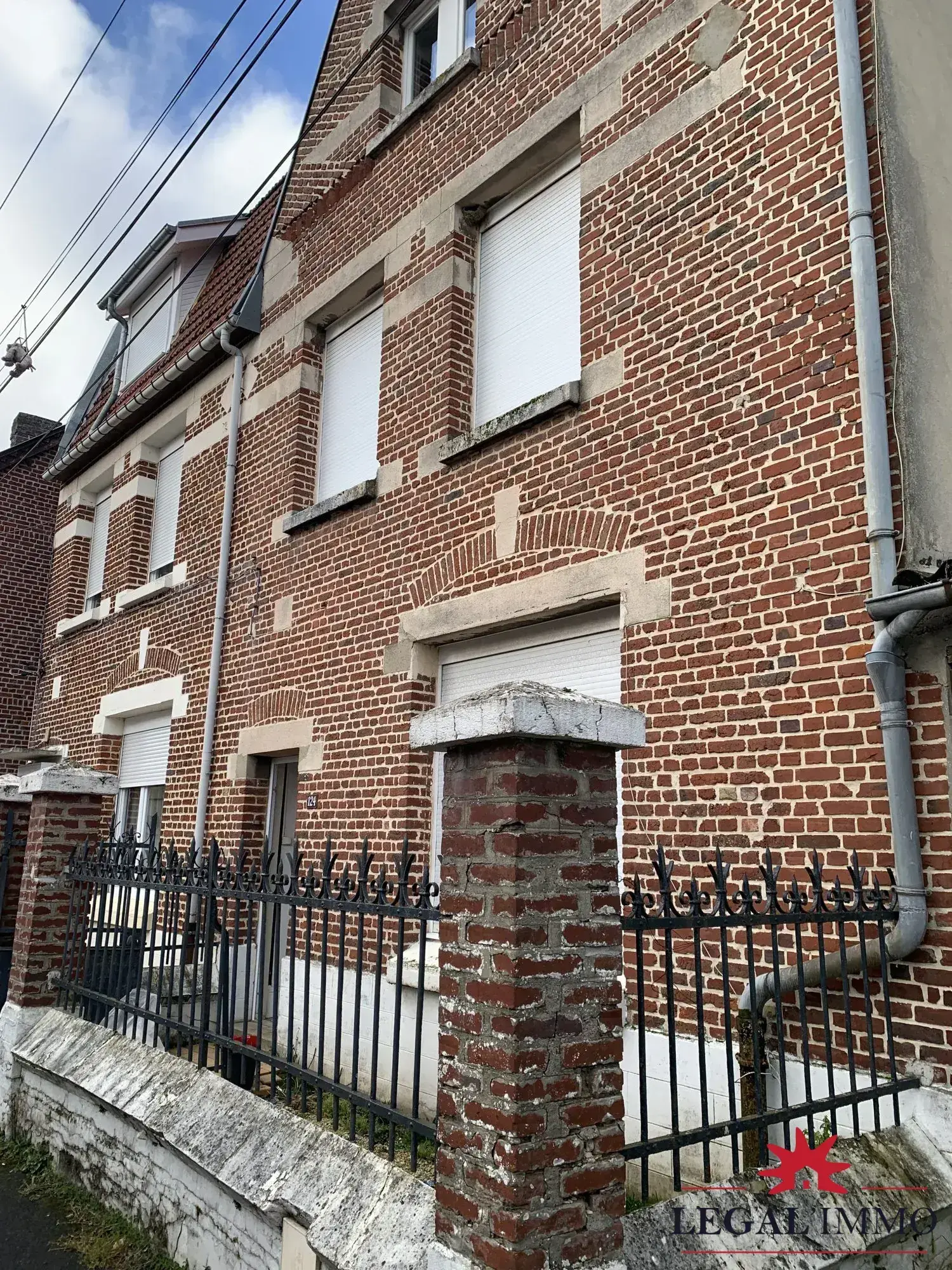 Maison 5 chambres avec garage et cour à Frévent - Immobilier résidentiel 