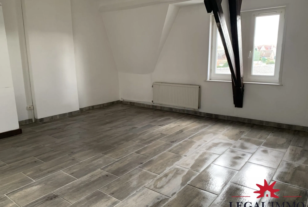 Maison 5 chambres avec garage et cour à Frévent - Immobilier résidentiel 